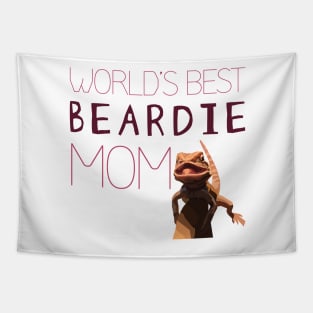 World's Best Beardie Mom Tapestry