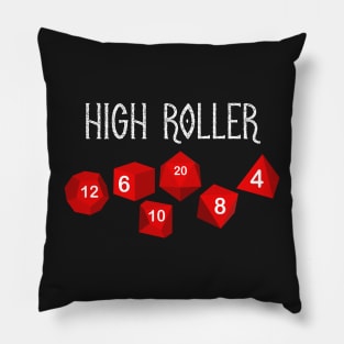 High Roller with Dice Pillow