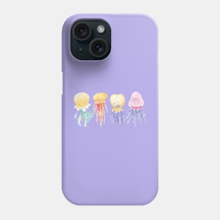 Cartoon jellyfish Phone Case