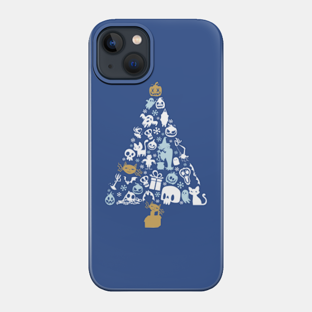 The-Nightmare-Christmas-Tree - Christmas Gifts - Phone Case