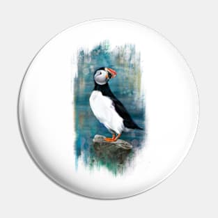 Summer Puffin Pin