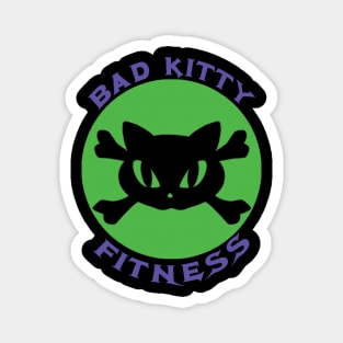 Bad Kitty Fitness Logo Magnet