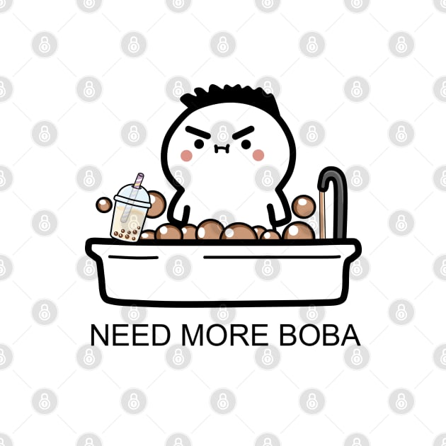 Baby Needs More Boba In His Bath! by SirBobalot