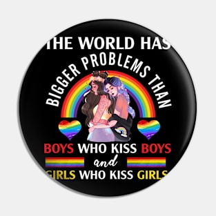 Funny Quote For Gay Lesbian LGBT Rainbow Pin