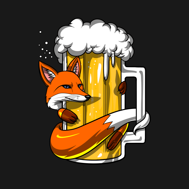 Fox Beer Drinking Party by underheaven