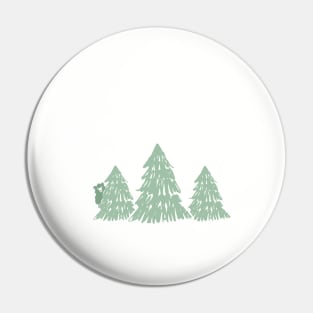 White Mountains Forest Nature New Hampshire Pin