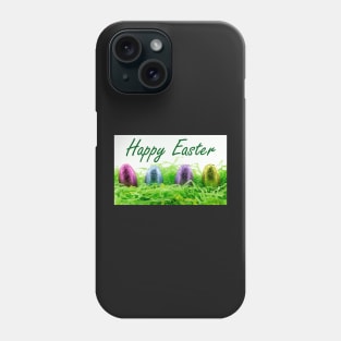 Happy Easter chocolate eggs Phone Case