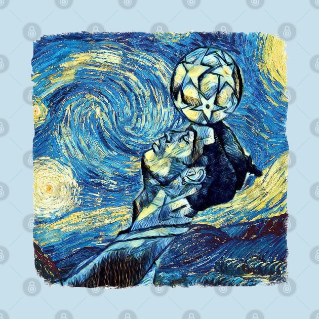 Ronaldo Van Gogh Style by todos