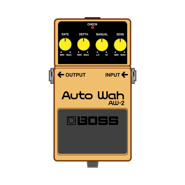 Boss AW-2 Auto Wah Guitar Effect Pedal by conform