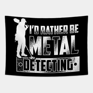 Metal Detecting Treasure Hunting Tapestry