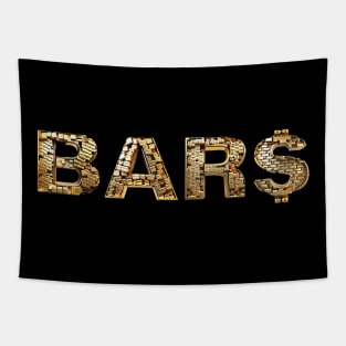 Gold Bars Tapestry