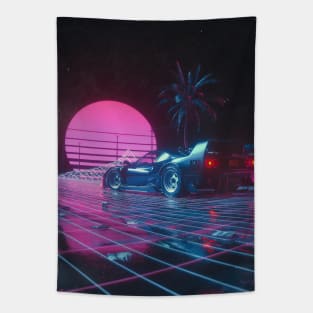 F40 sunset Tapestry