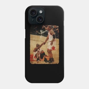 Dennis Rodman Helped Attract Michael Jordan Phone Case