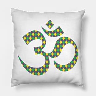 Mardi Gras Om Pillow