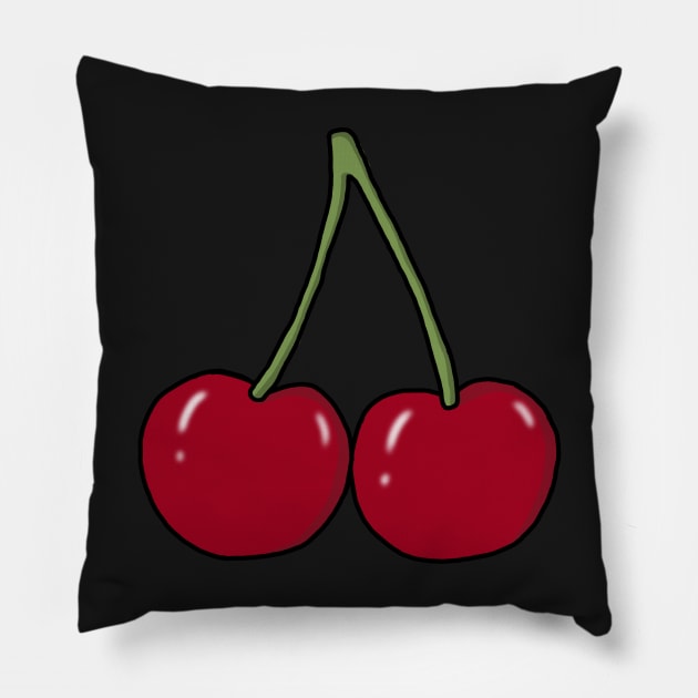 Cherry Pillow by Moonance