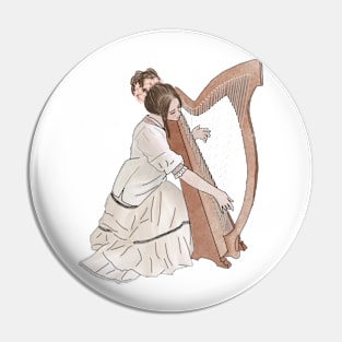 Musical girl Pin