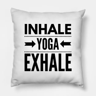 Inhale Exhale Yoga Pillow