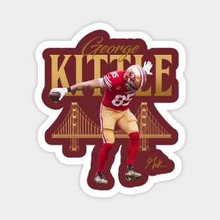 George Kittle Griddy Magnet