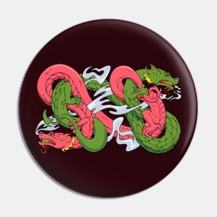 dancing dragons Pin