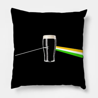 Dark Side of the Irish Pint Pillow