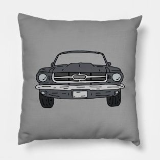 vintage car graphich Pillow