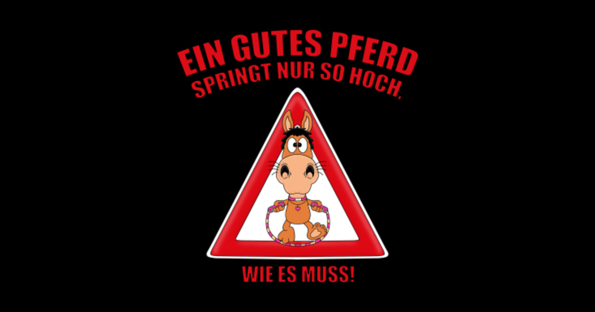 PFERD SPRINGPFERD SPRINGREITEN SPRINGSEIL SPORT EIN GUTES PFERD SPRINGT NUR SO HOCH