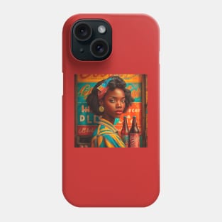 Vintage girl Phone Case