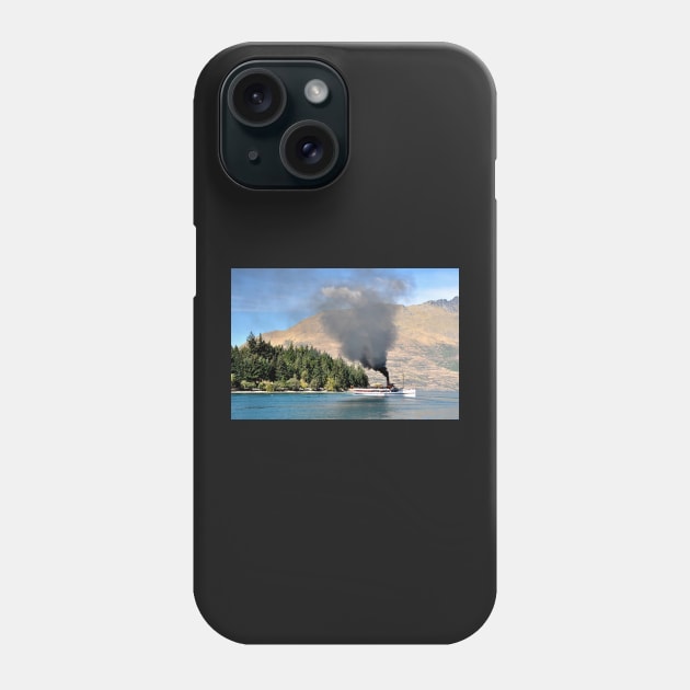 Nouvelle Zélande - Queenstown, Lac Wakatipu Phone Case by franck380