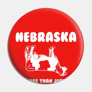 Nebraska More Than Just Cow Tipping T-shirt by Corn Coast Pin