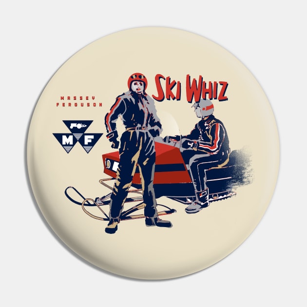 Ski Whiz snow mobiles by Massey Ferguson Pin by Midcenturydave