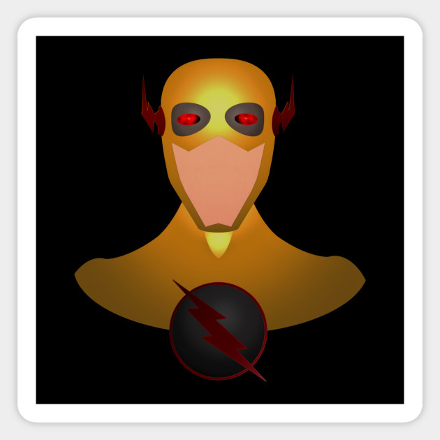Clearly Thawn Reverse Flash Sticker Teepublic