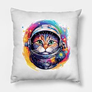 Astro cat Pillow