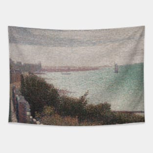 Grandcamp, Evening by Georges-Pierre Seurat Tapestry