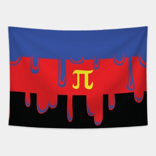 Dripping Polyamory Pride Tapestry