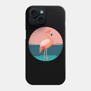 Pink Flamingo Minimal, Love Flamingos Phone Case