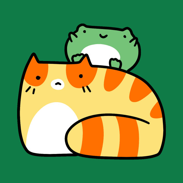 Frog and Tabby by saradaboru