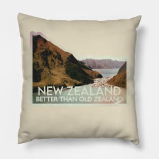 New Zealand Better than Old Zealand Pillow