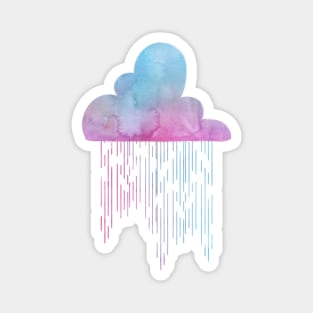 Cotton Candy Rain Magnet