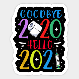 Goodbye Hello 21 Stickers Teepublic