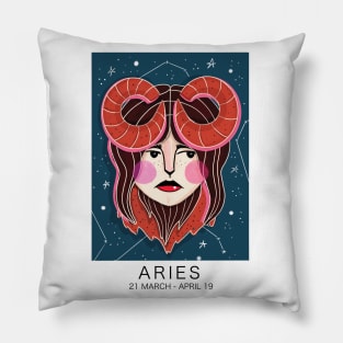 ARIES GIRLS Pillow