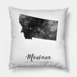 Montana state map Pillow