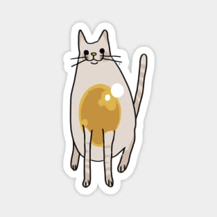 Egg Cat Magnet