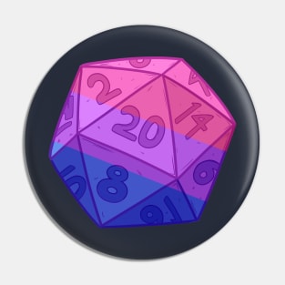 Pride Dice - Bisexual Pin