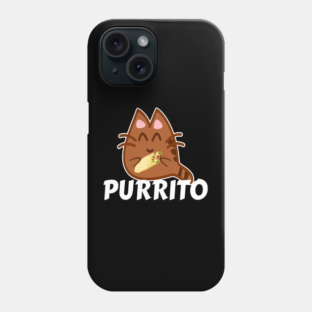 Purrito - Cat Burrito Phone Case by LunaMay