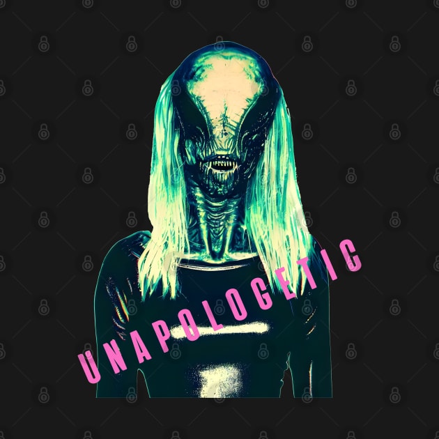 Unapologetic Alien Woman - weirdcore by Ravenglow