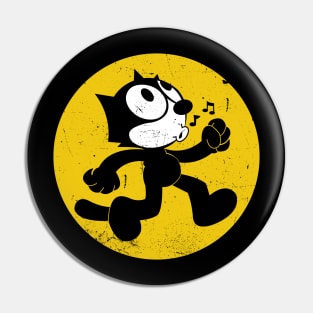 Felix The Cat Walking Whistle Pin