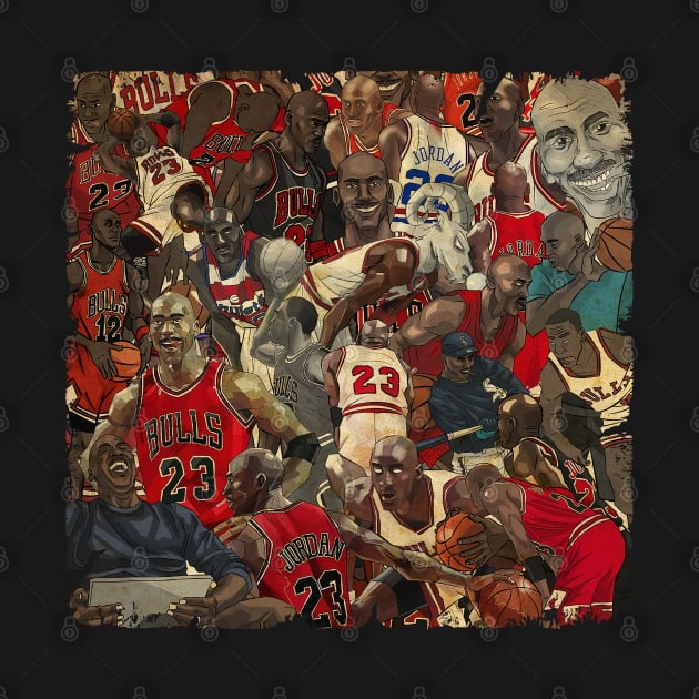 BASKETBALLART - ALL JORDAN by JORDAN-ART23