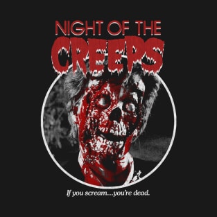 Night Of The Creeps, horror, 80s, cult classic T-Shirt