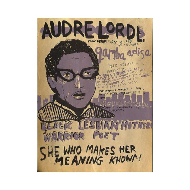 Audre Lorde by kategebler