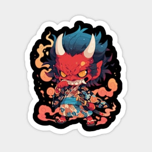 Japanese Demon Oni Magnet